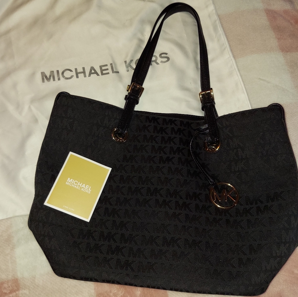 Mk grab bag tote Black